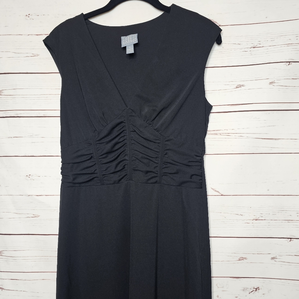 Rabbit Rabbit Rabbit Black Ruching Detail Black Dress - Picture 3 of 13